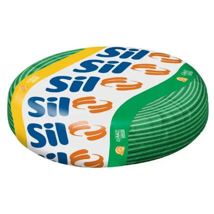 CABO FLEXIVEL 2,5MM 50 METROS VERDE 750V - SIL